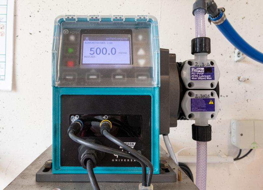 Avancerade möjligheter för polymerdosering med den nya Qdos 60 PU-pumpen